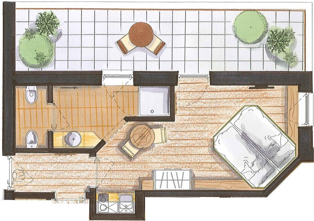 Color Home Suite Apartments Predazzo Quarto foto
